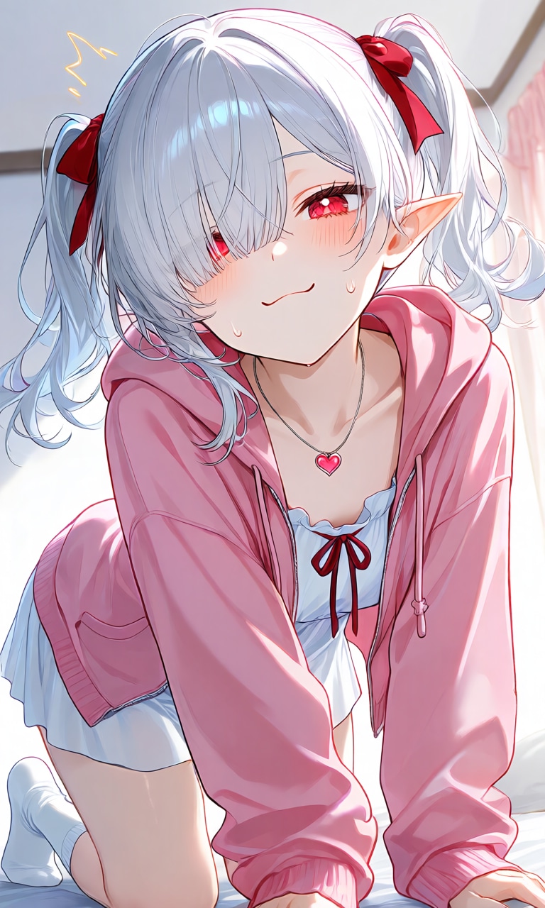 18-1、朝起こしに来たシロネさん