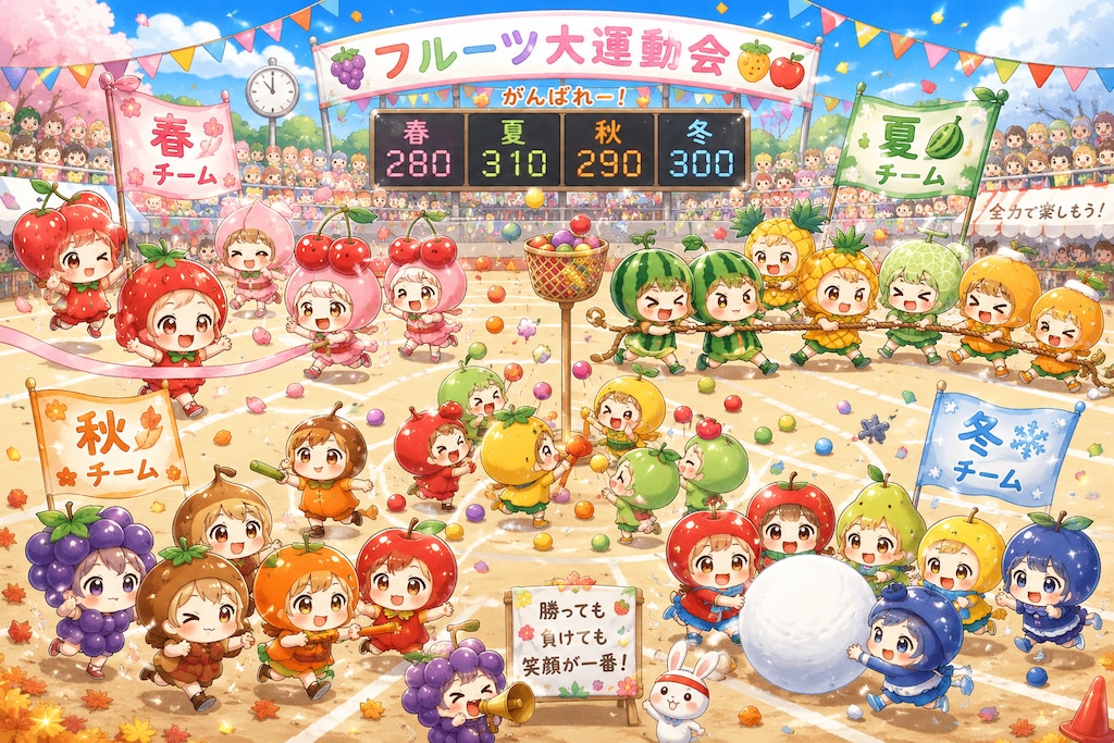 フルーツ大運動会
