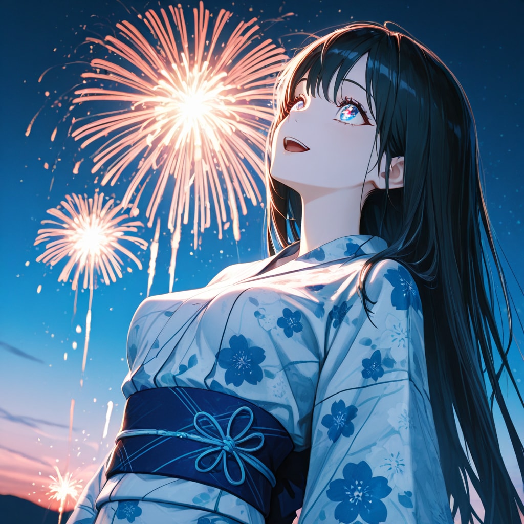 今晩の夜空を、デルーカと。