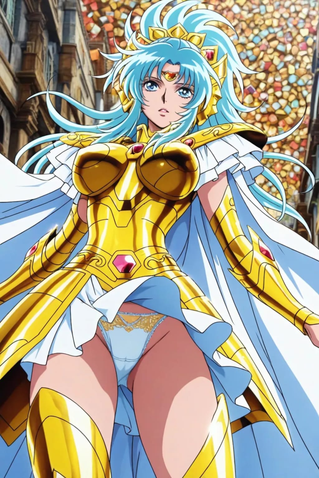 下着も受け継がれてきた聖衣の一部である！