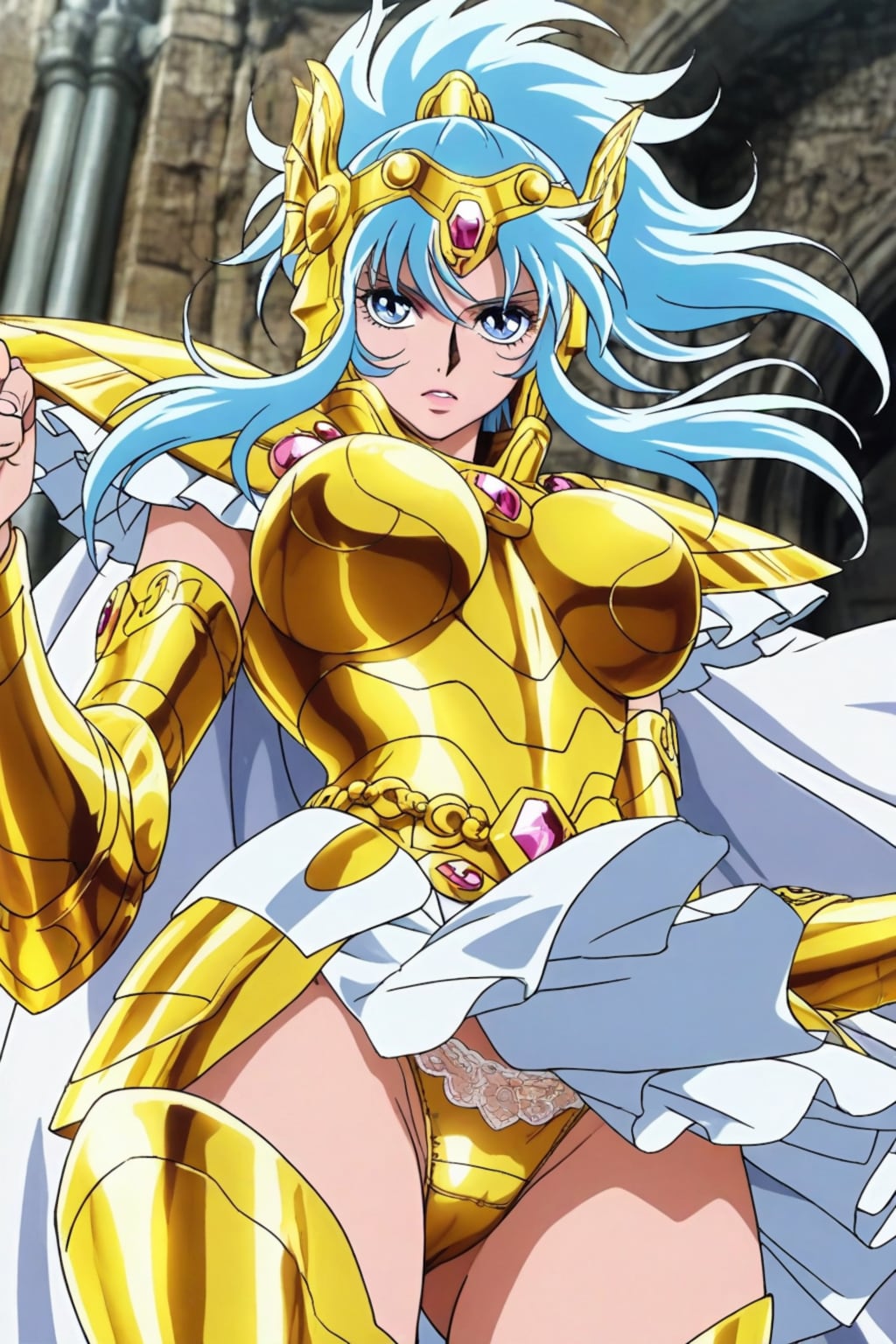 下着も受け継がれてきた聖衣の一部である！