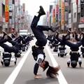 警備員達のブレイクダンス 4枚目