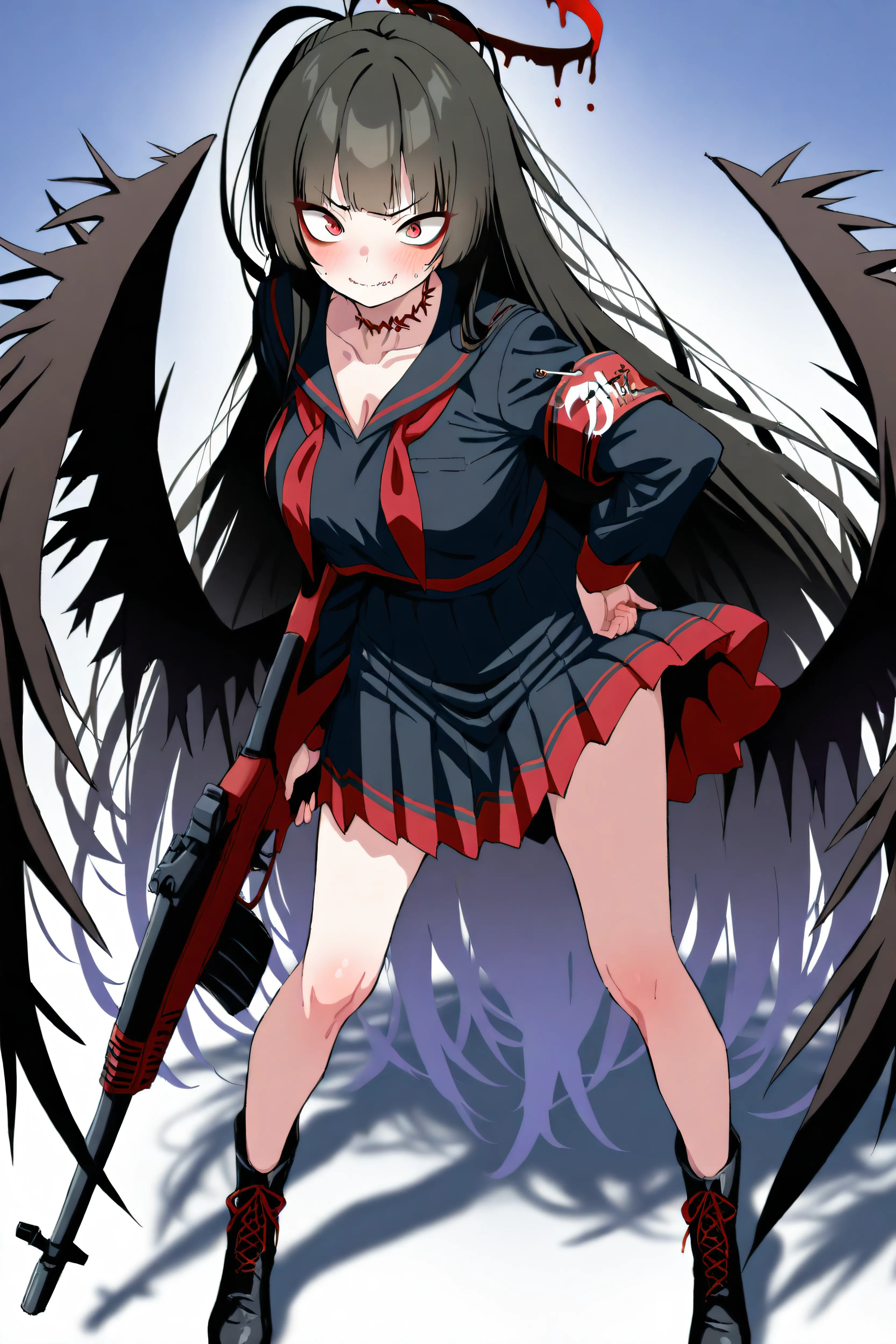 black | の人気AIイラスト・グラビア