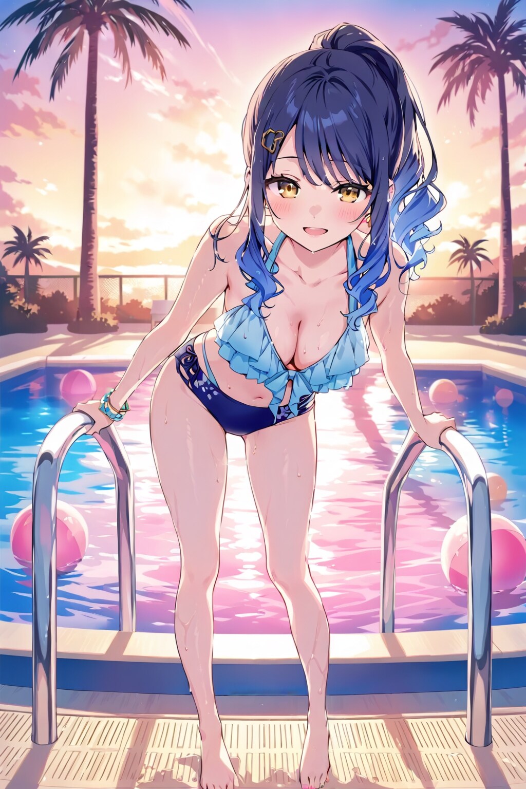 水着の彼女