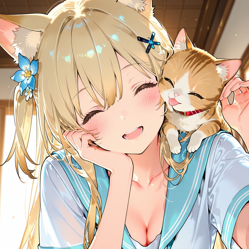 にゃ～^ ̳>𖥦< ̳^🐾 | の人気AIイラスト・グラビア