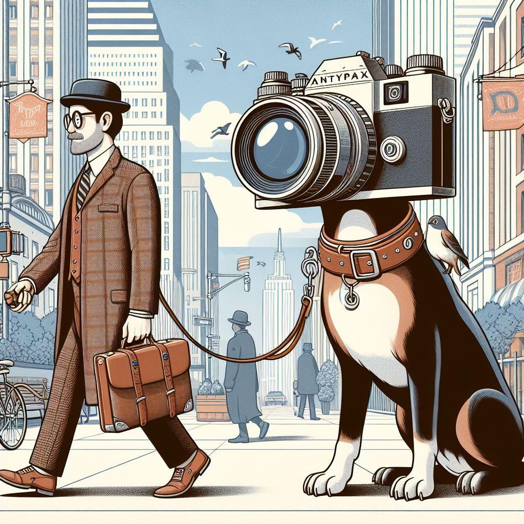 犬の散歩