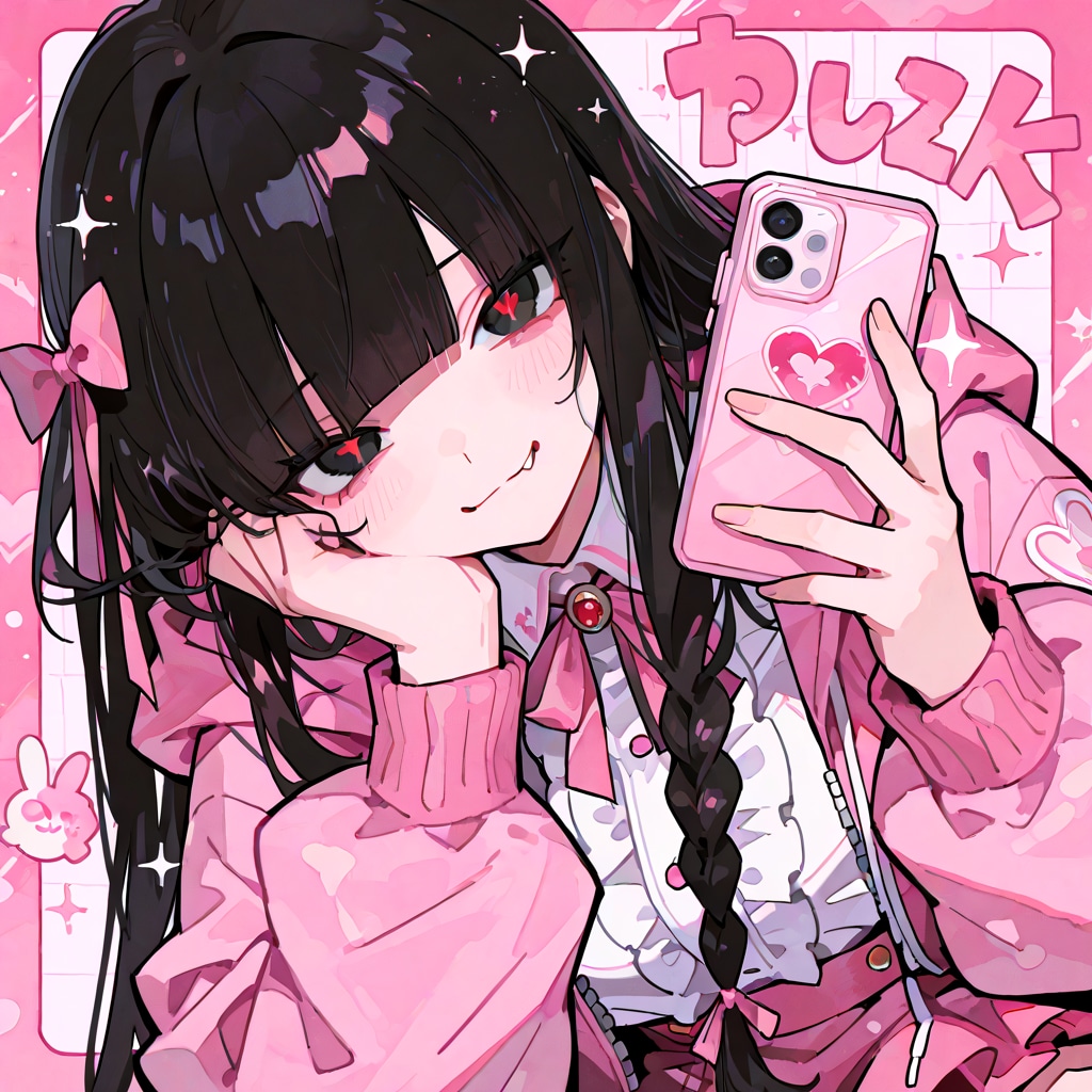 ピンク越しの既読待ち