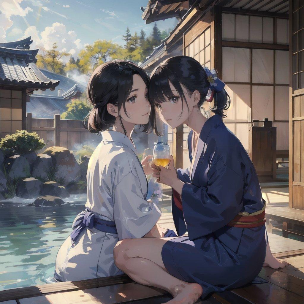 朝風呂