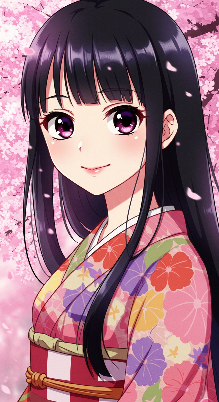 和装女子