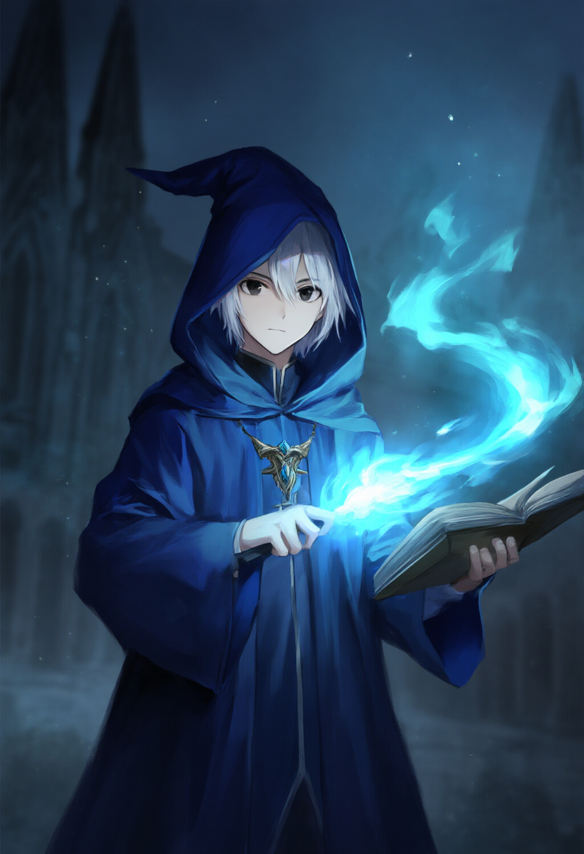 青き魔法使い