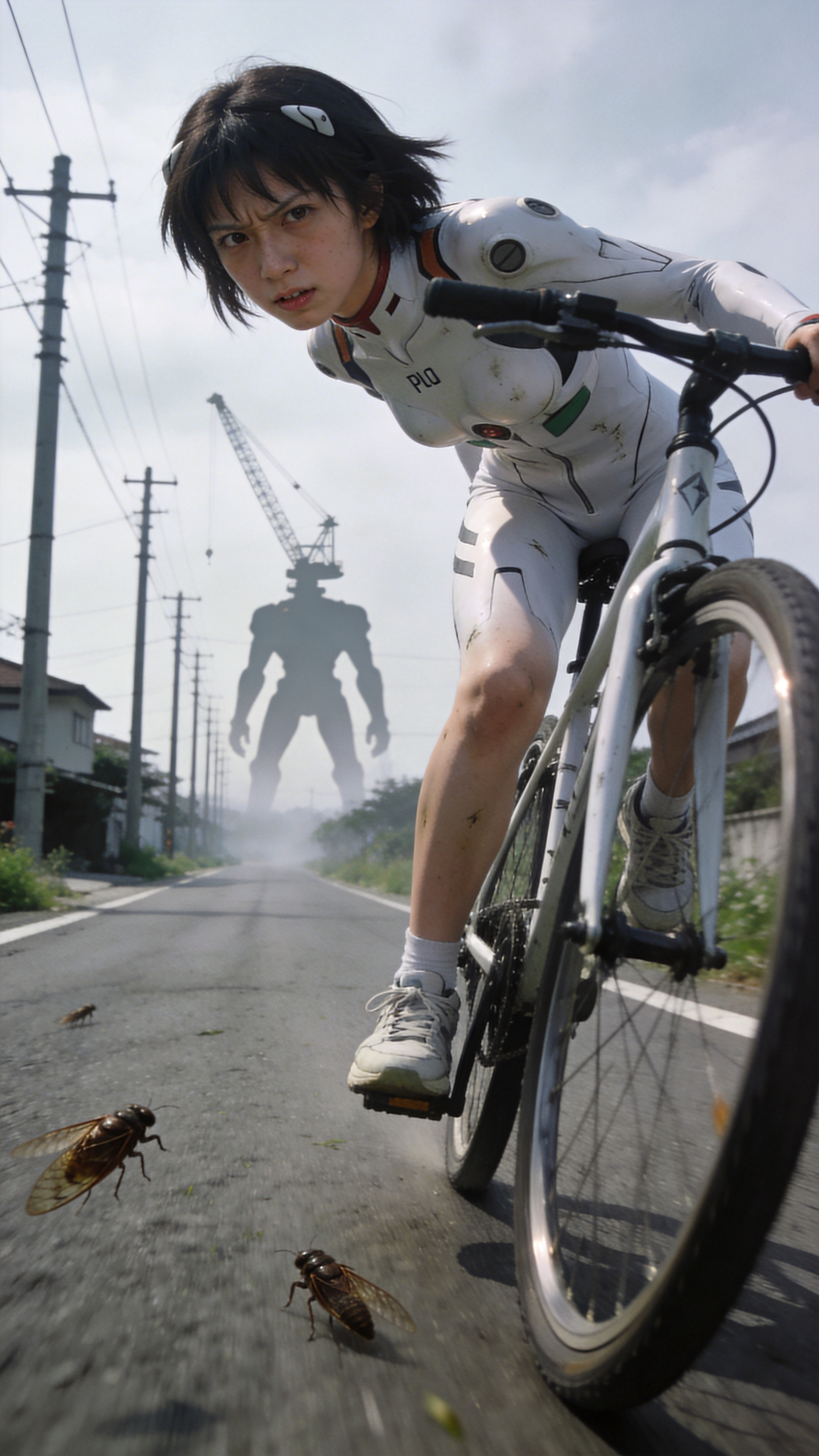 Racing Beneath a Silent Giant