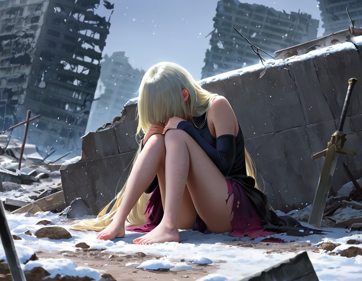 絶望 | の人気AIイラスト・グラビア