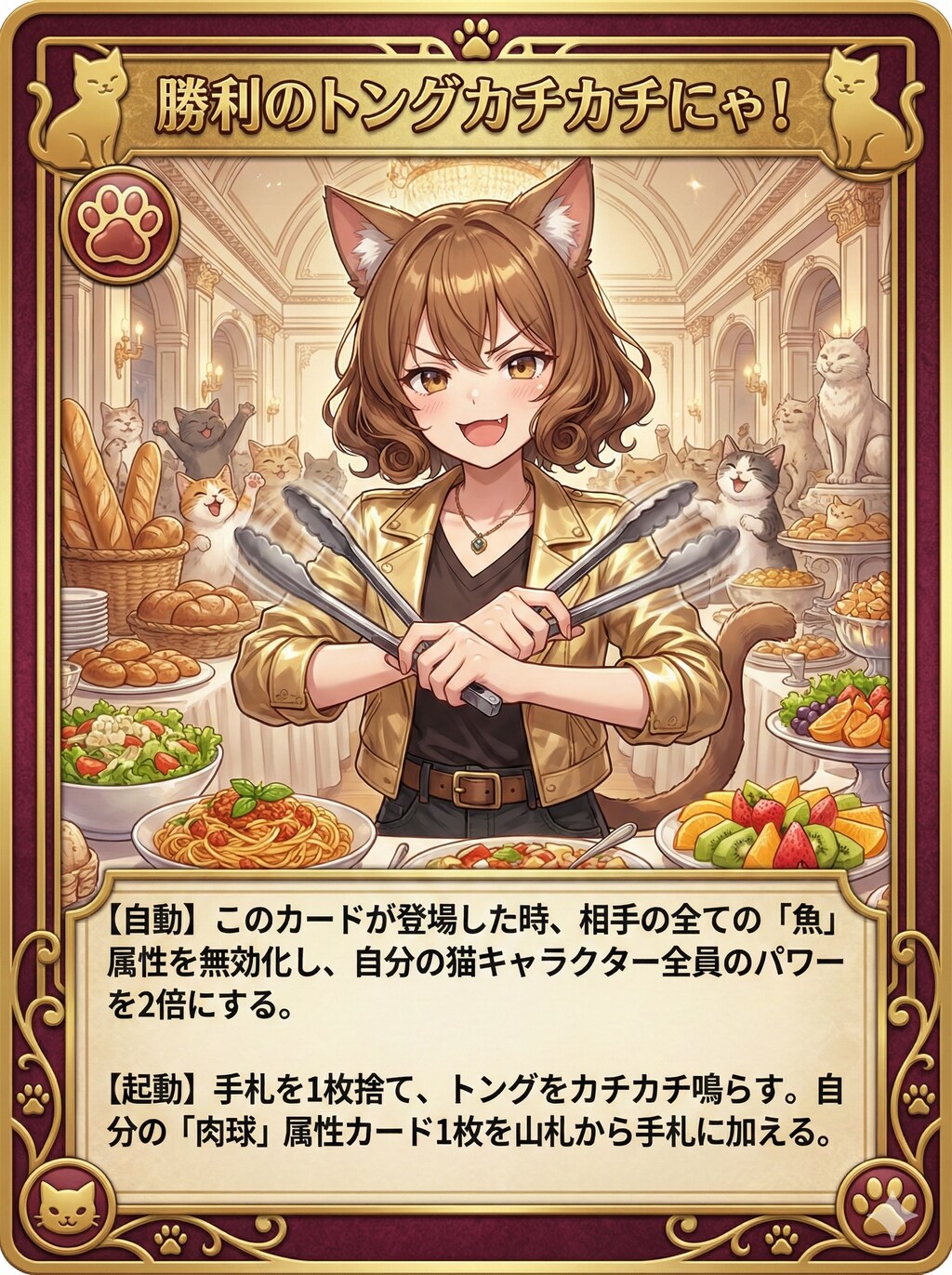 ミーたちのカチにゃ