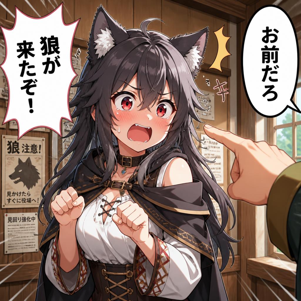 正直な狼少女