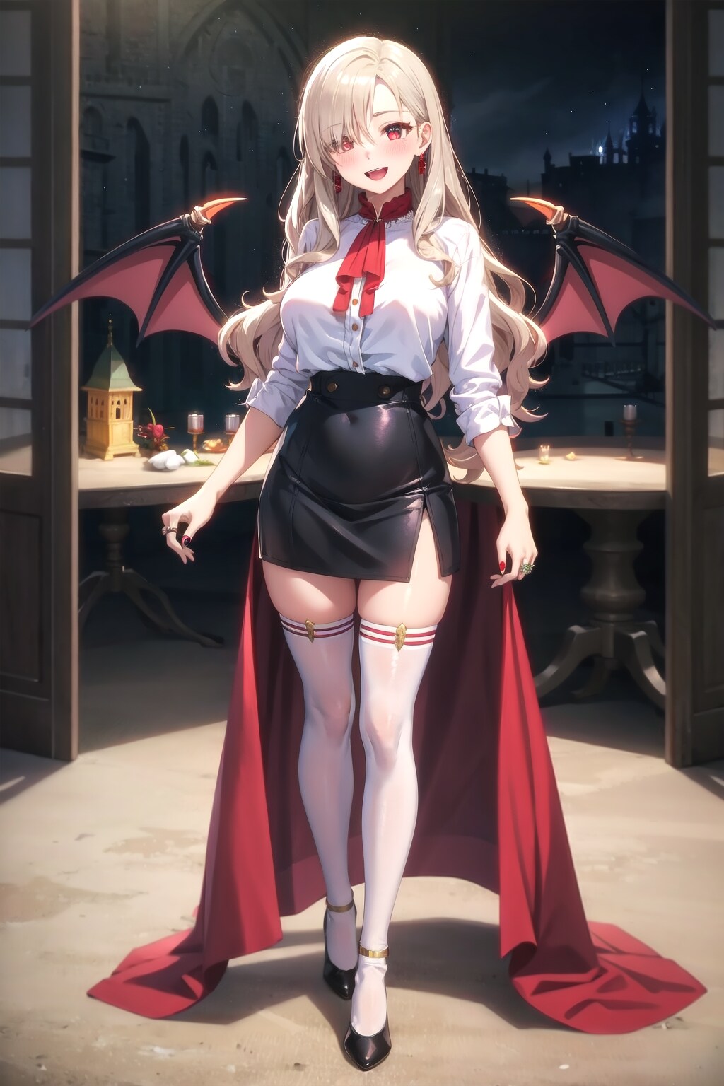 吸血鬼はマント | の人気AIイラスト・グラビア