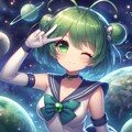 数多の星と宇宙人少女🚀👽 2枚目