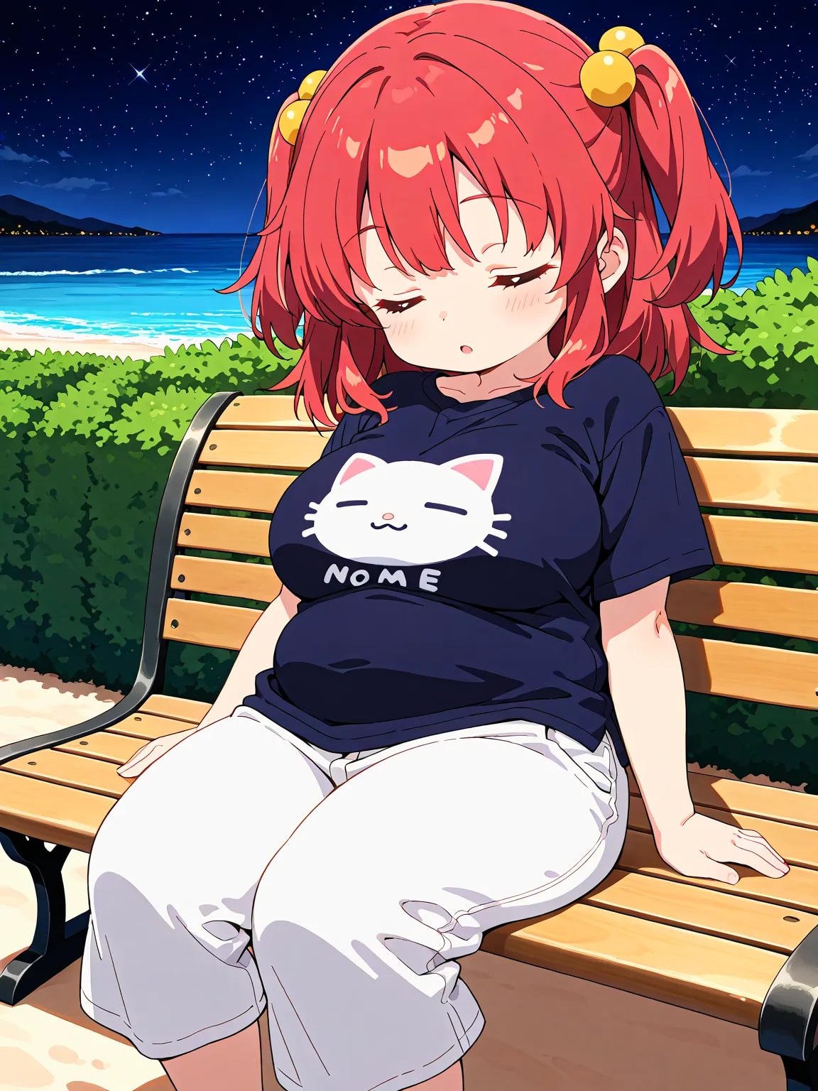 南国リゾートの夜9