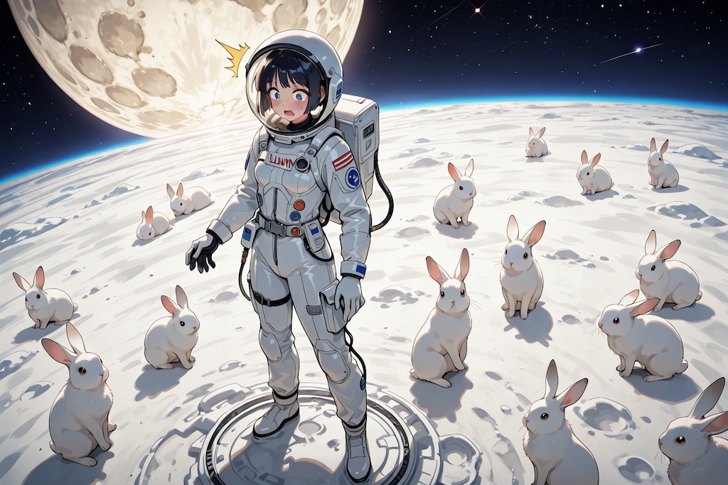 半世紀ぶりの有人月面探査・・・奴らはソコに居た