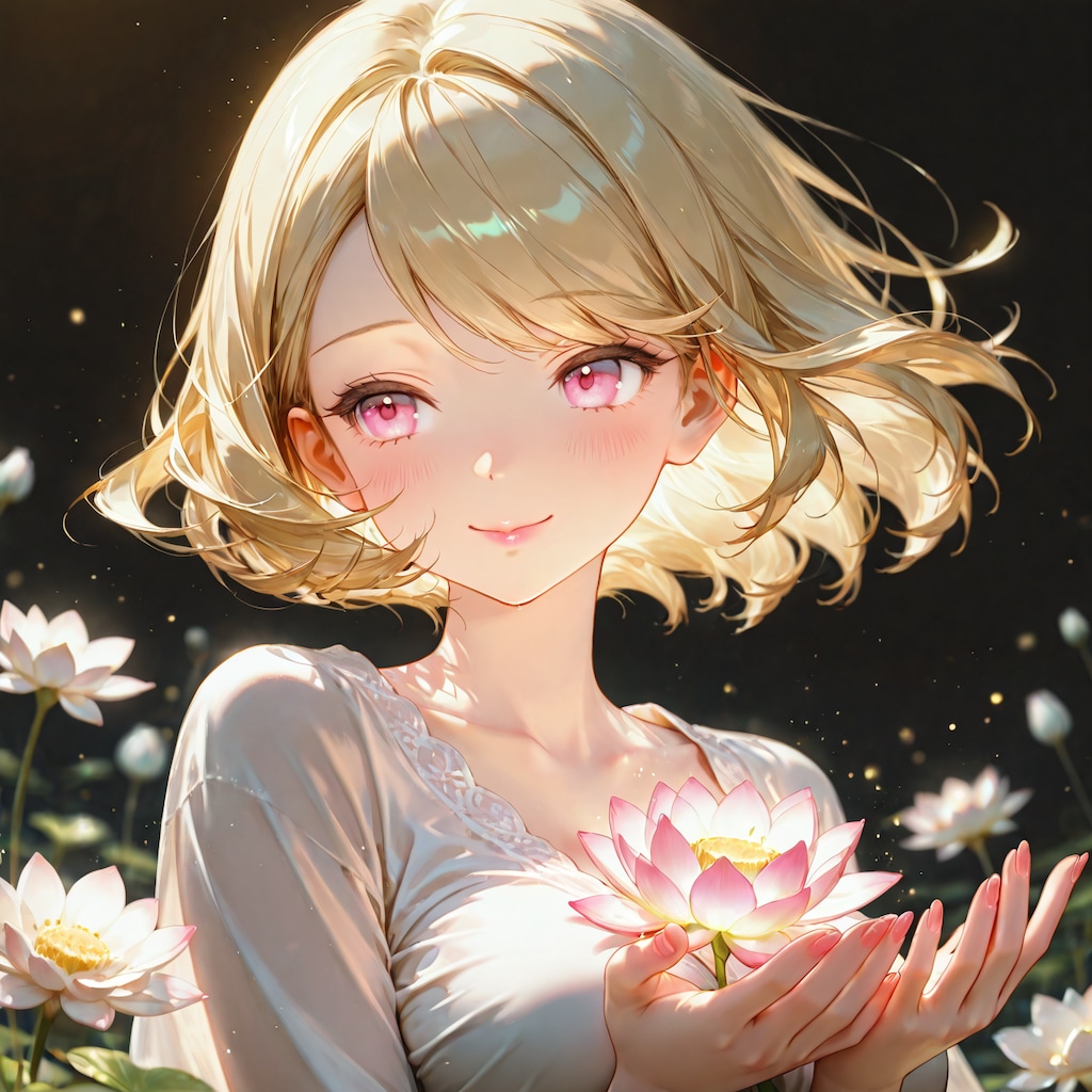 不思議な蓮の花