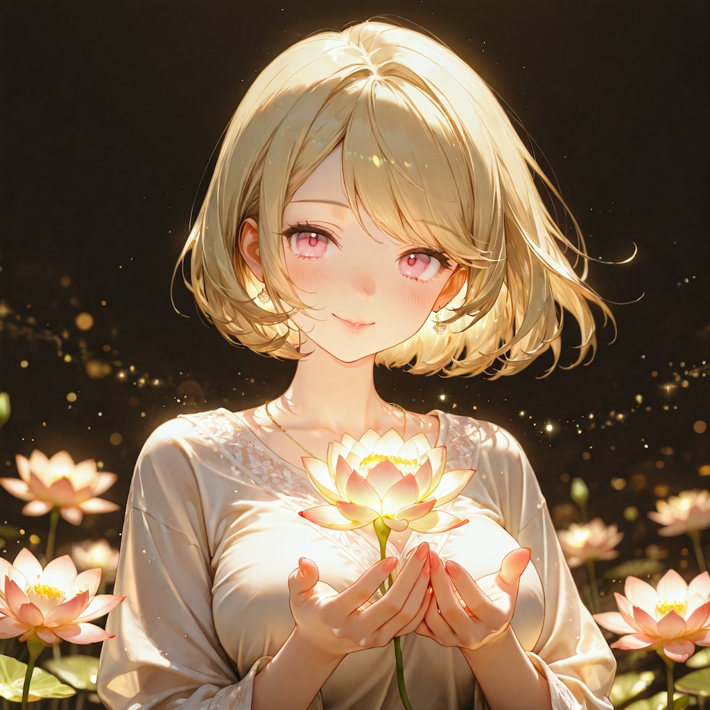 不思議な蓮の花