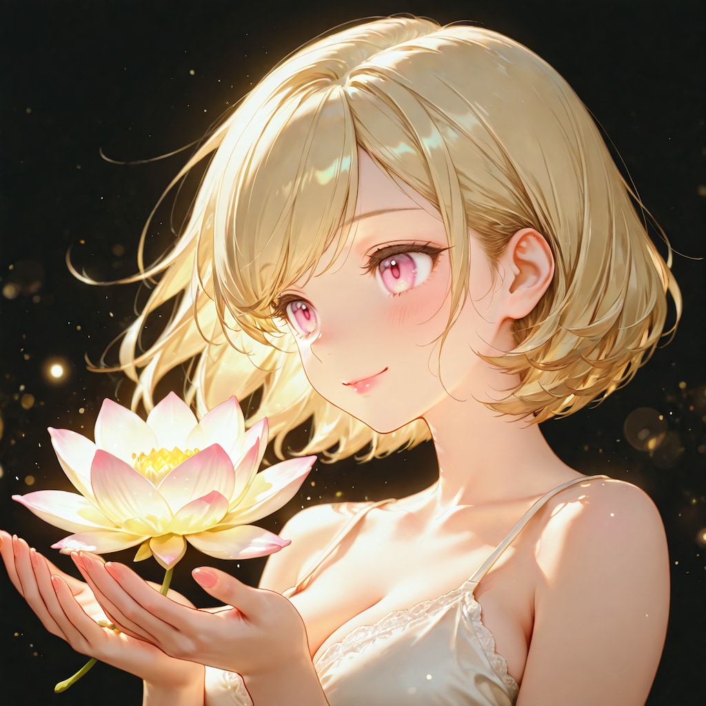 不思議な蓮の花