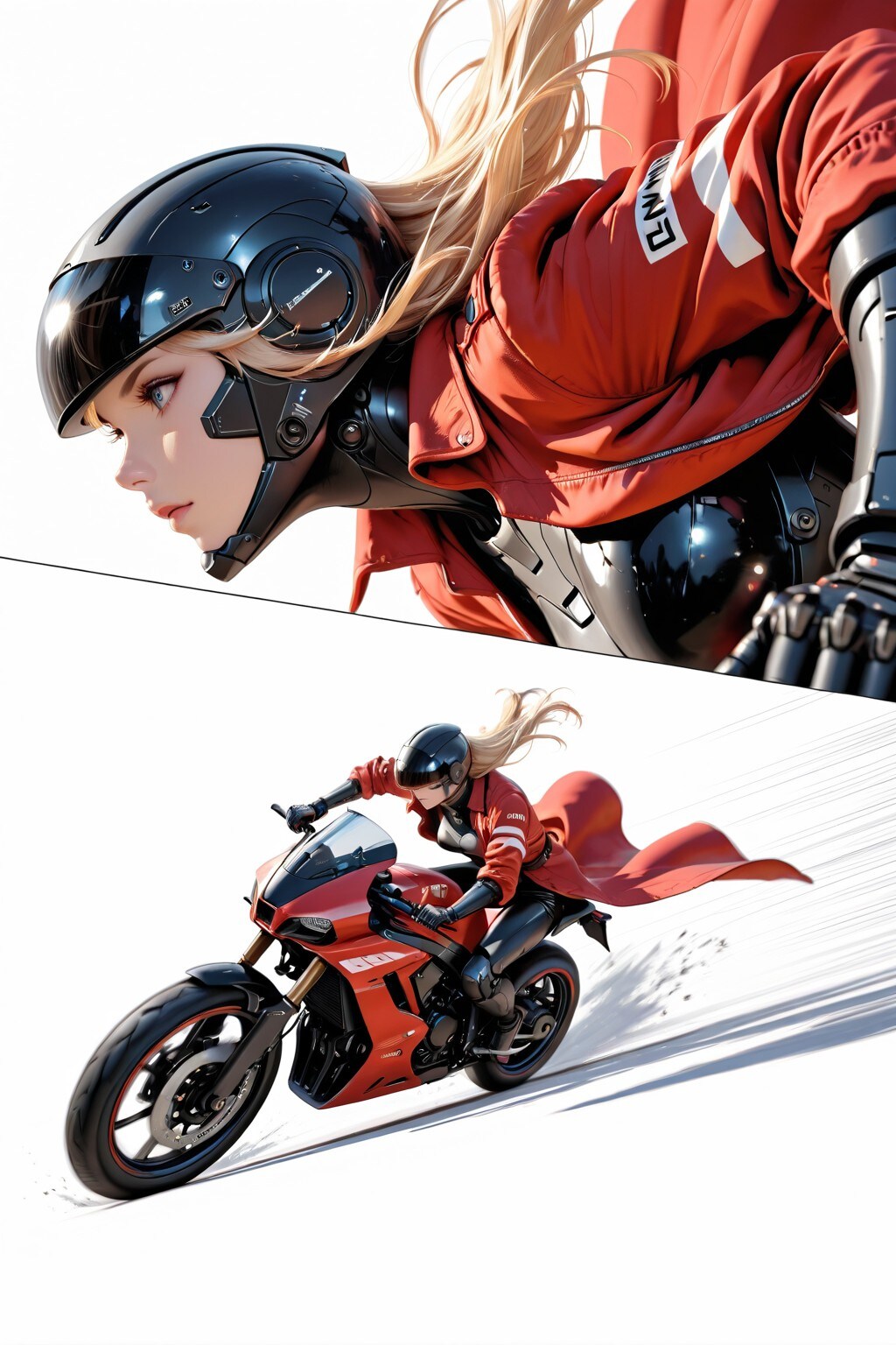 Trial And Error【トライ・アンド・エラー／バイクとメカ娘。実験中】