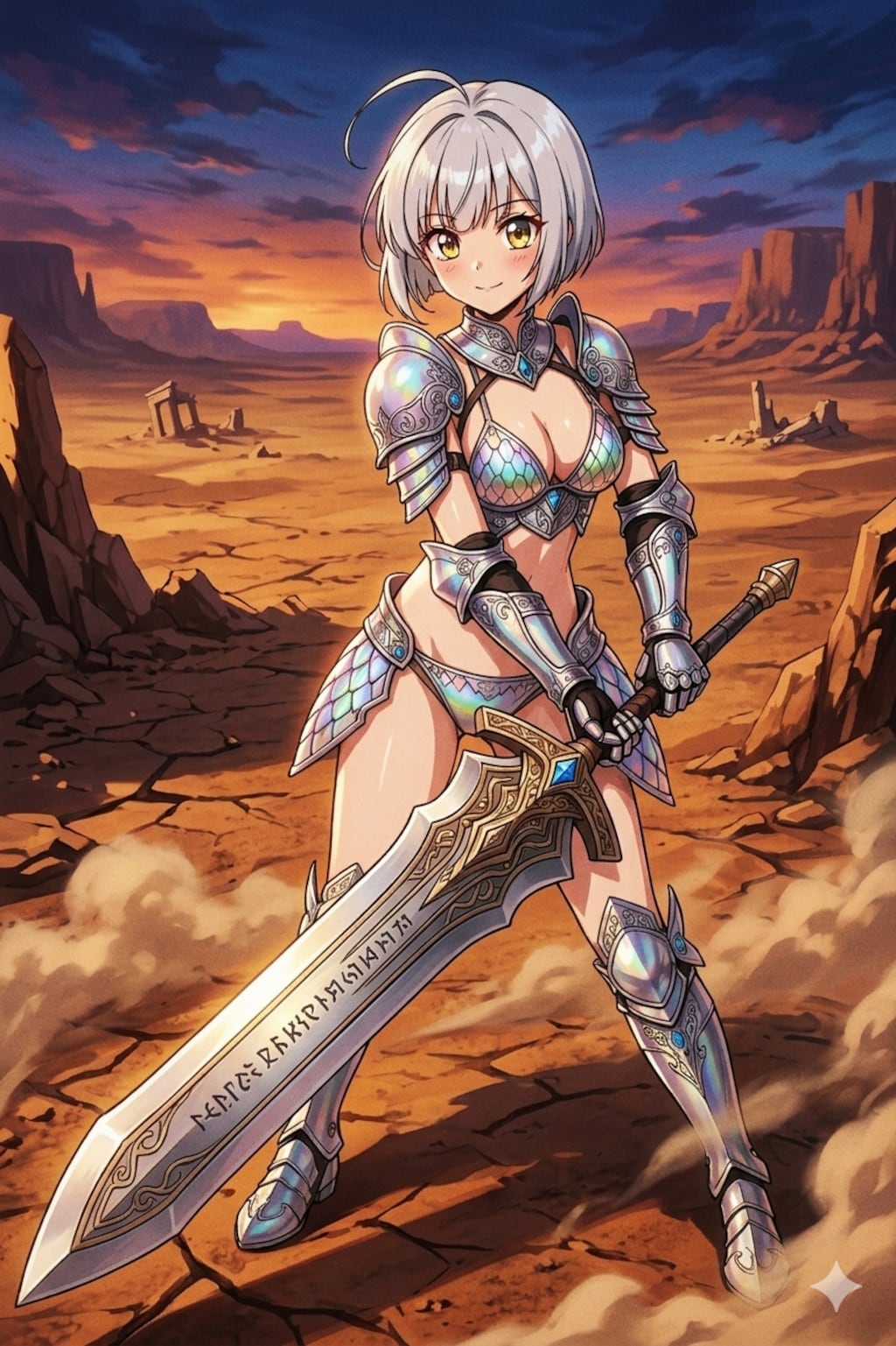 伝説の剣士（ただしちょいアホの子）