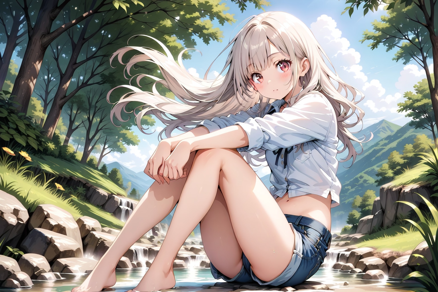 高原の風