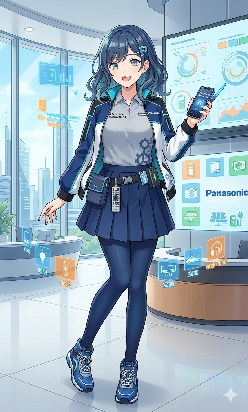 【擬人化】Gemini先生によるPana◯onicさん