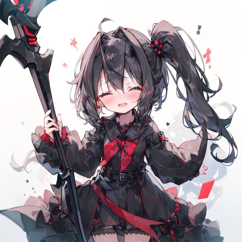 照れる魔攻系アタッカーちゃん