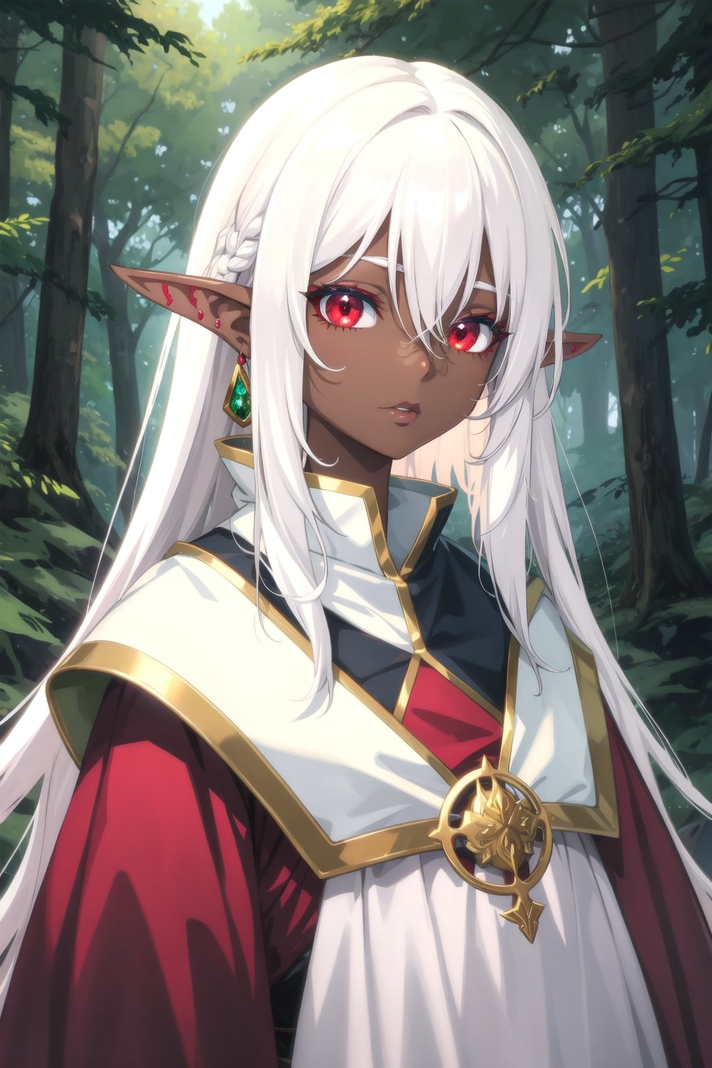 美少女ダークエルフ