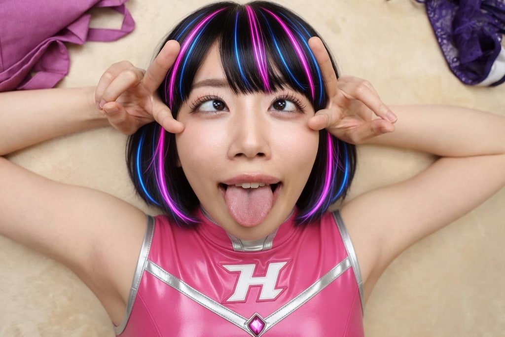 スライムに取り込まれて正気を保てなくなるヒロイン🙈