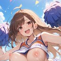 輝く汗！輝く母乳！母乳チアリーディング部！ 3枚目