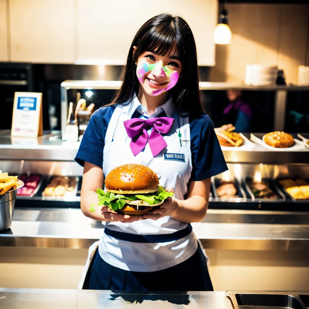 黒髪ロングでクルーの美女３８