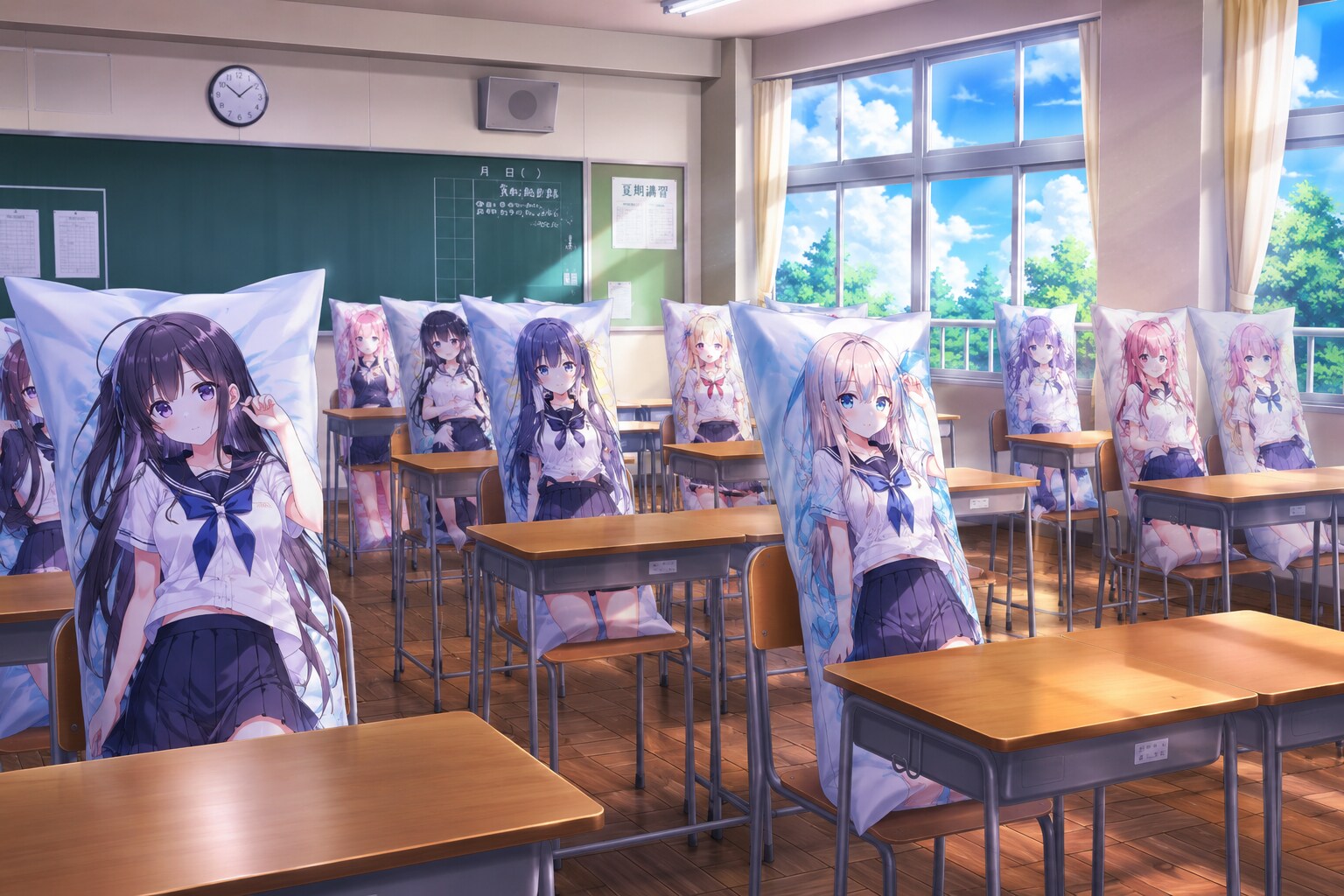 抱き枕女学園