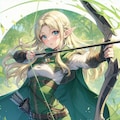 弓エルフ 2枚目