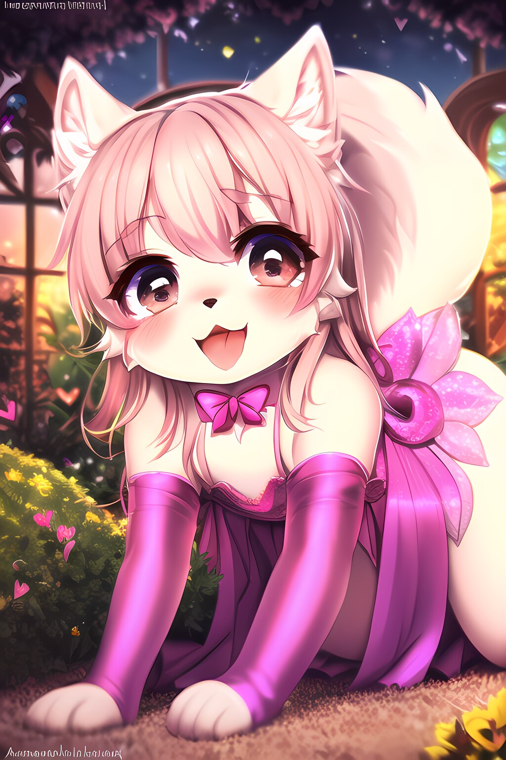 獣の少女とかくれんぼ