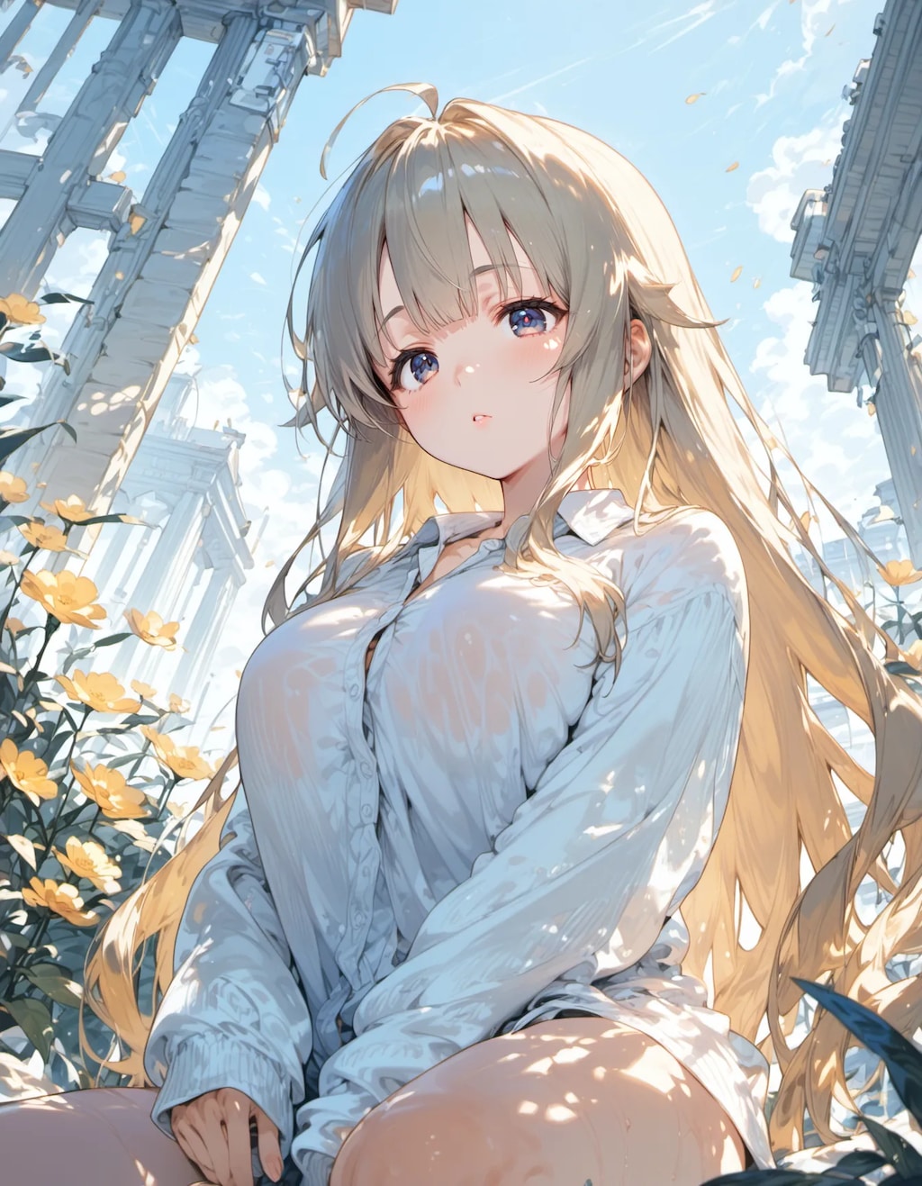 Among the Ivory Columns