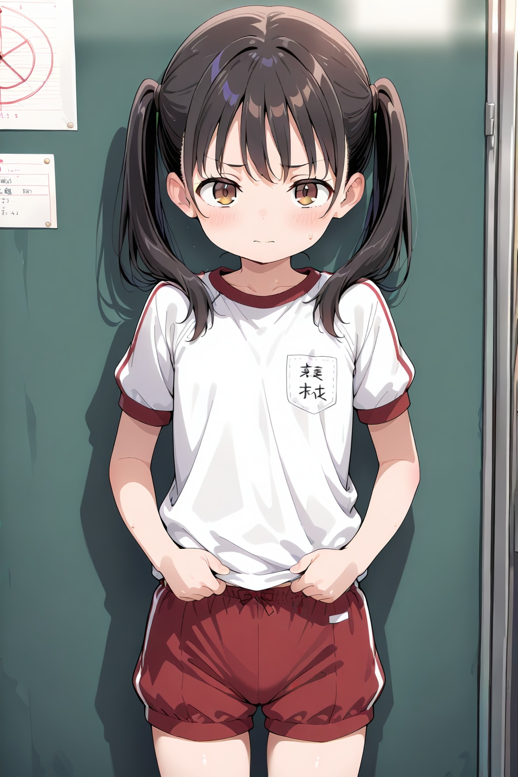 体操服美少女