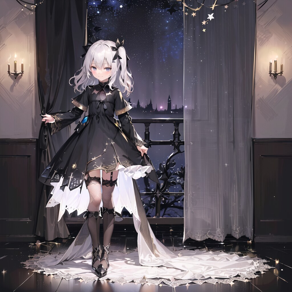 黒のカーテン