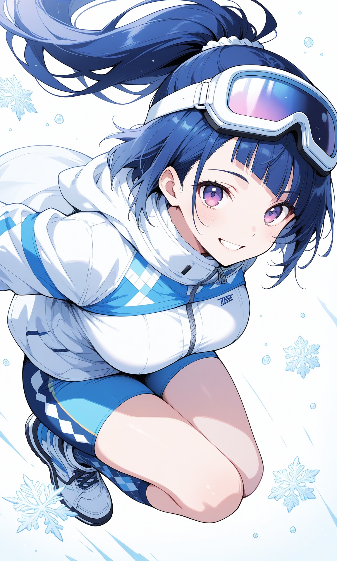 ウインターアクティブガール | の人気AIイラスト・グラビア