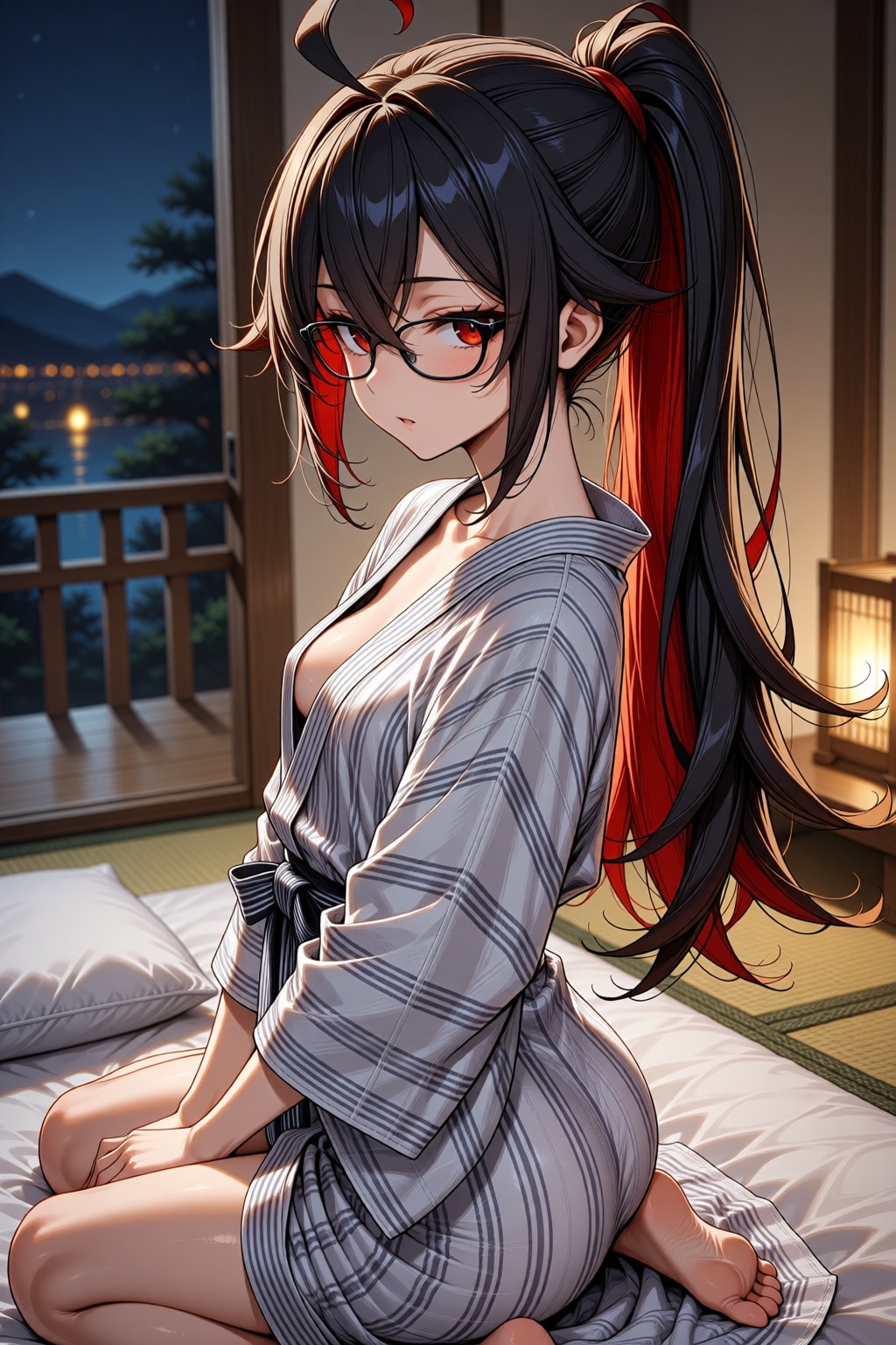 とある宿にて２（朱闇さん）
