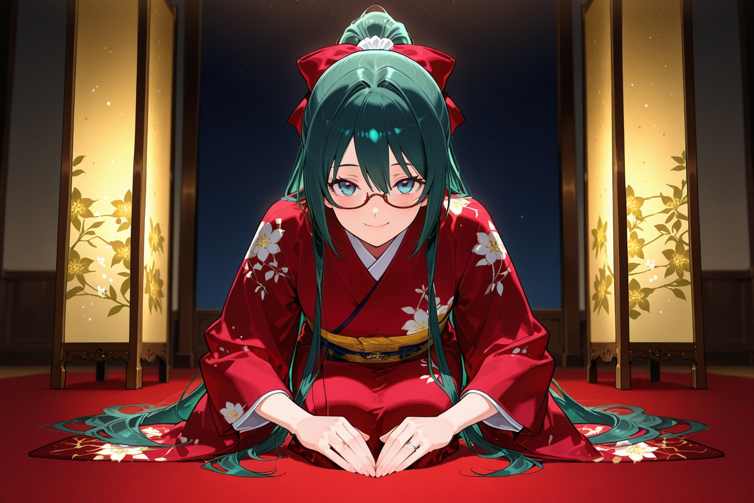 謹賀新年ぽにてさん