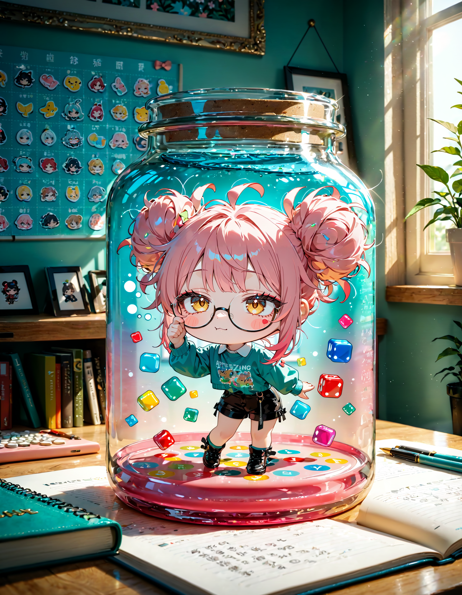 今日は何の日？　シールの日 | の人気AIイラスト・グラビア