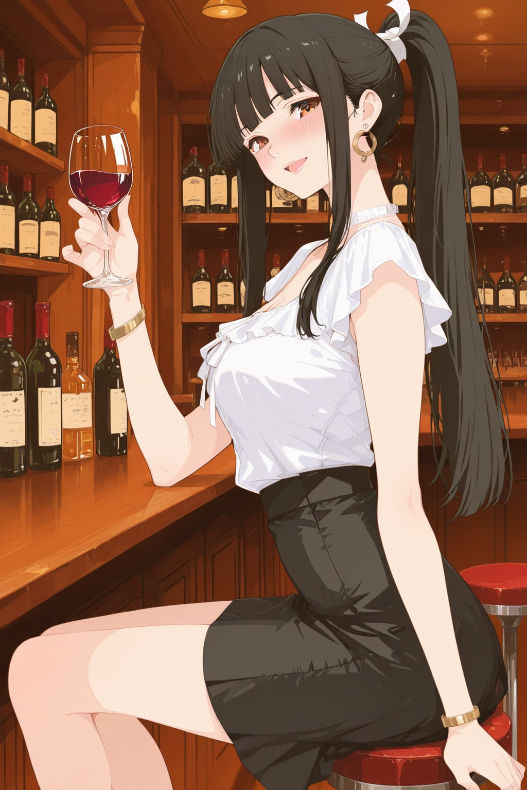 woman at bar 23
