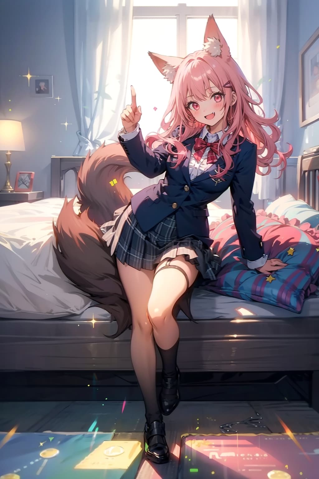 今日の狐耳娘