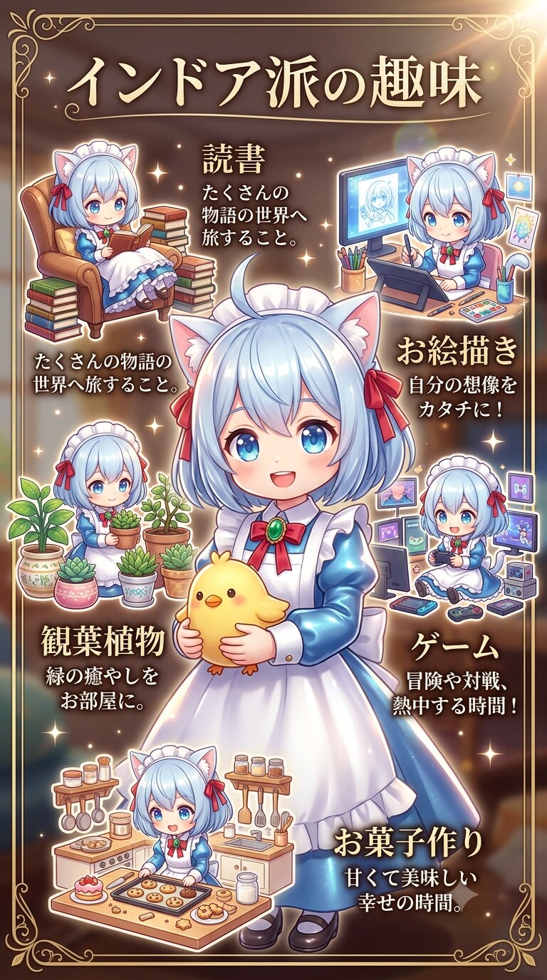 インドア派の趣味