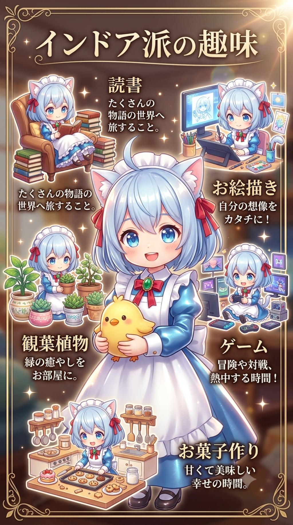 インドア派の趣味