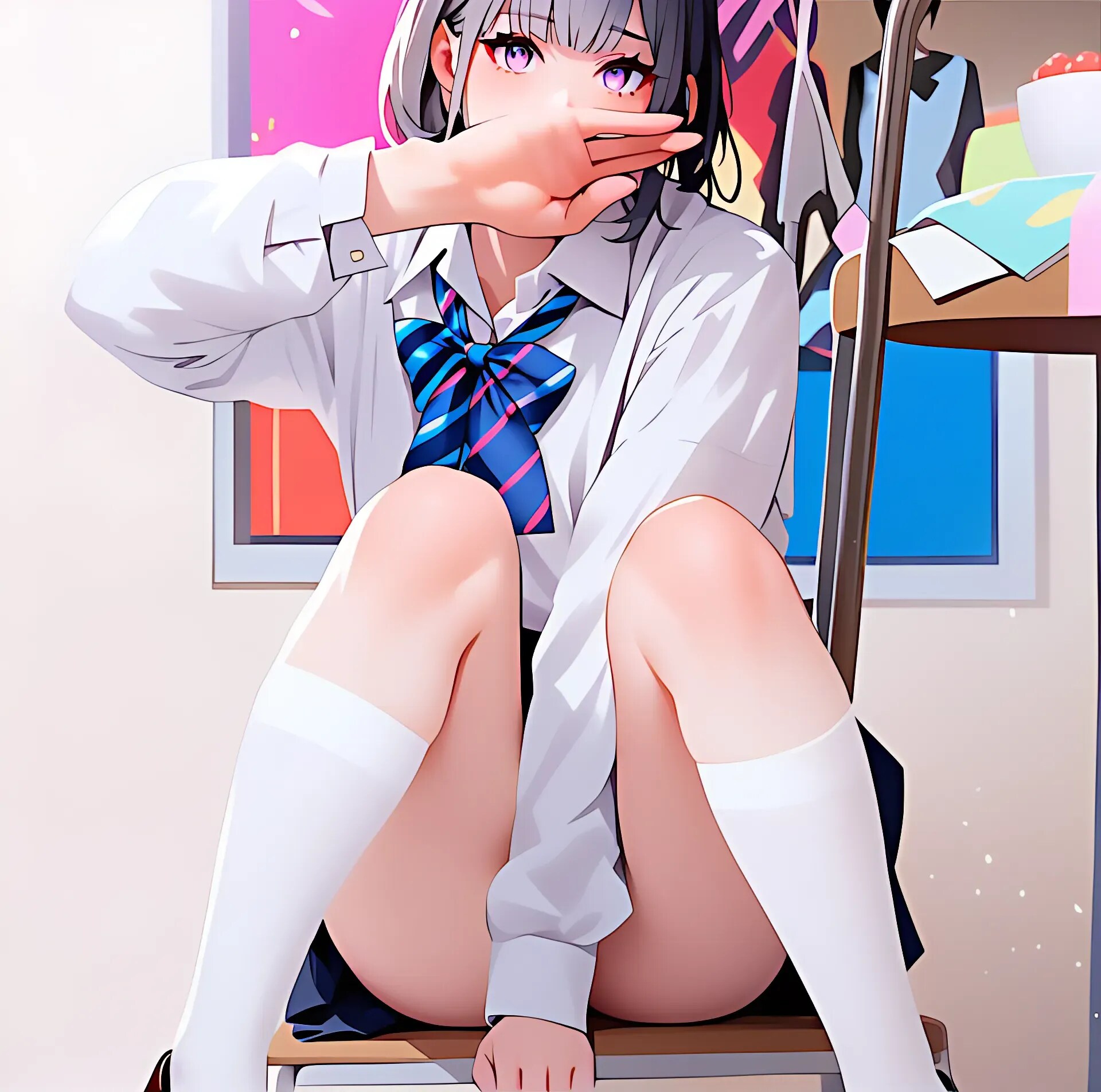 絶対に見せない