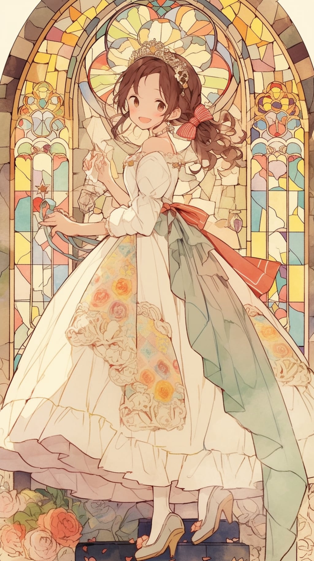 ⚜️少女のアンティーク画2⚜️